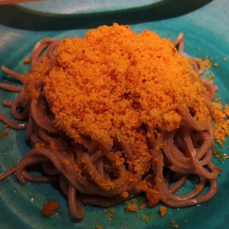 からすみそば(俺の割烹 銀座本店)