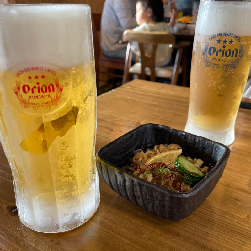 オリオン生ビール(北谷殿内)