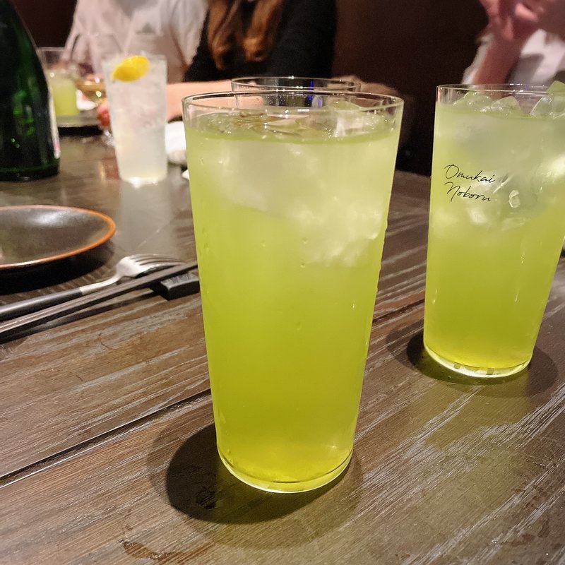 静岡緑茶割(（惚）オ向イ上ル)