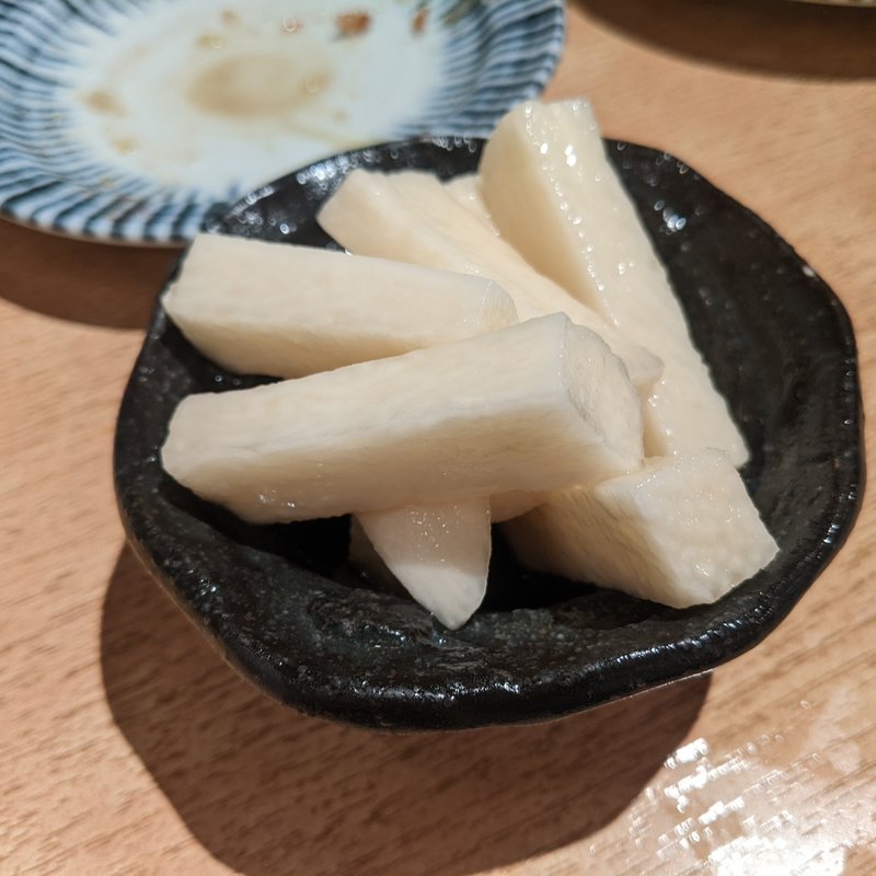 山芋浅漬(やきとん・地酒　こたろう)