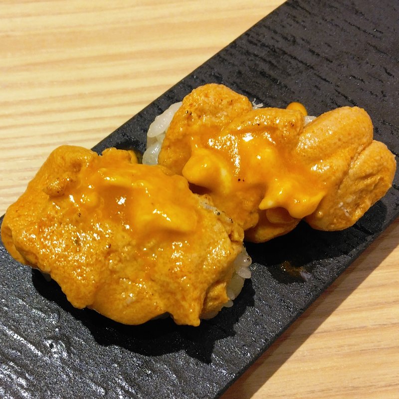 海のフォアグラ雲丹バター炙り(鮨・酒・肴 杉玉 鹿島田 )