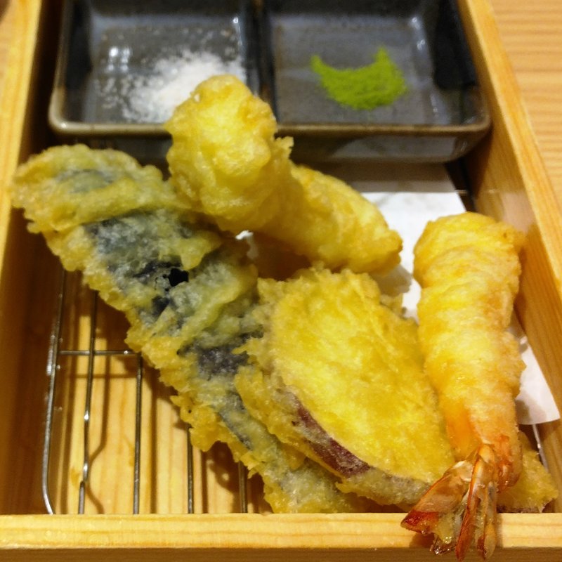 欲張りな天麩羅盛り合わせ(鮨・酒・肴 杉玉 鹿島田 )