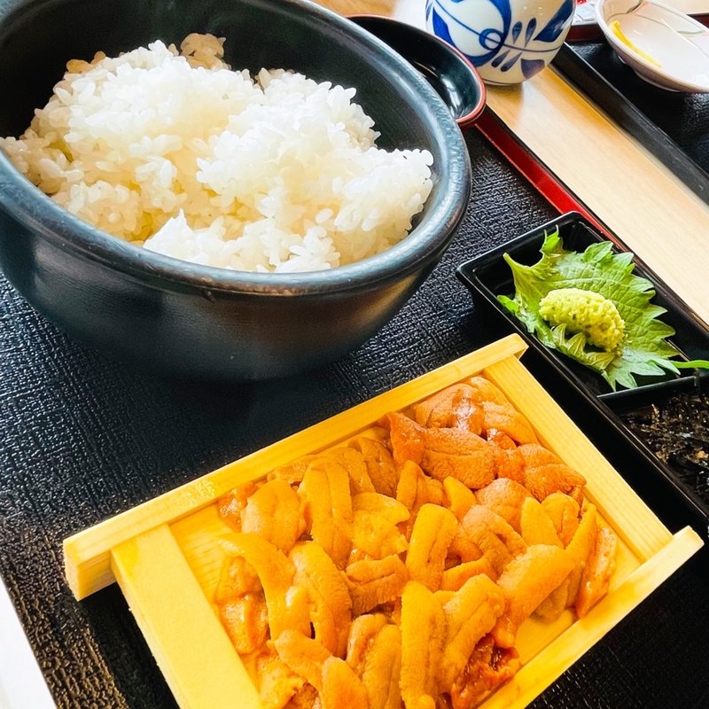 うに丼(道の駅　あぷた )