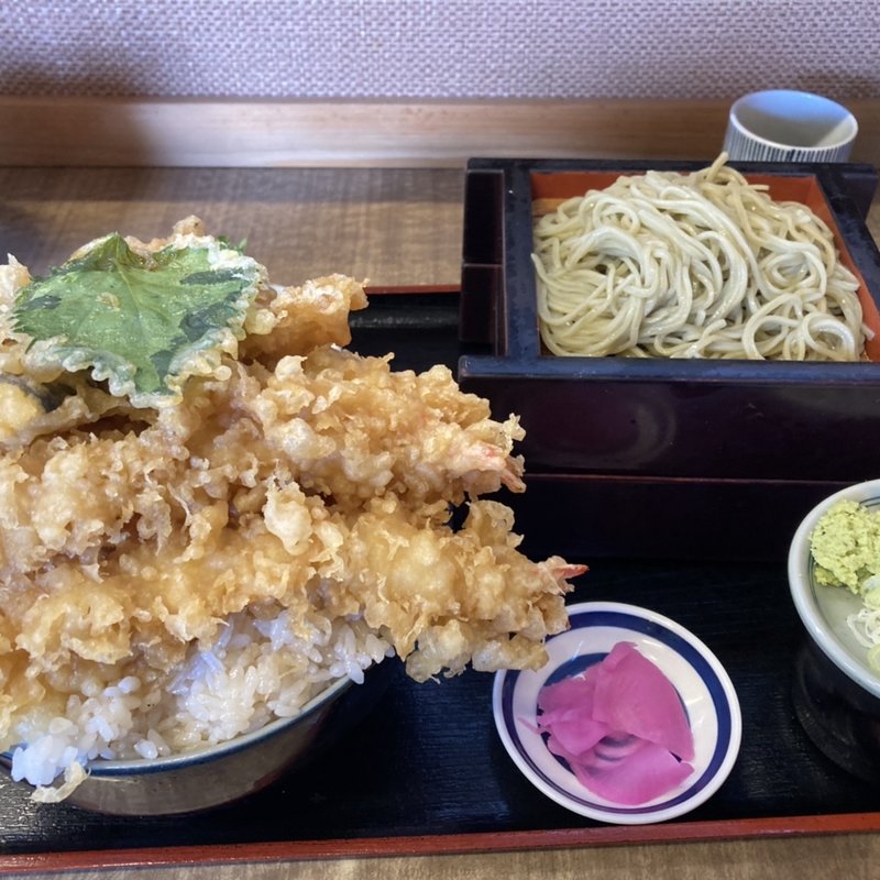 上天丼セット両方大盛(名古屋 )