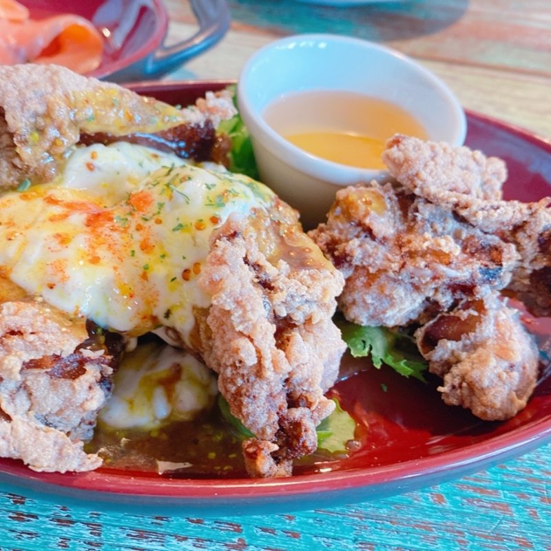 ハニーマスタードモチコチキン(コナズ珈琲　太田)