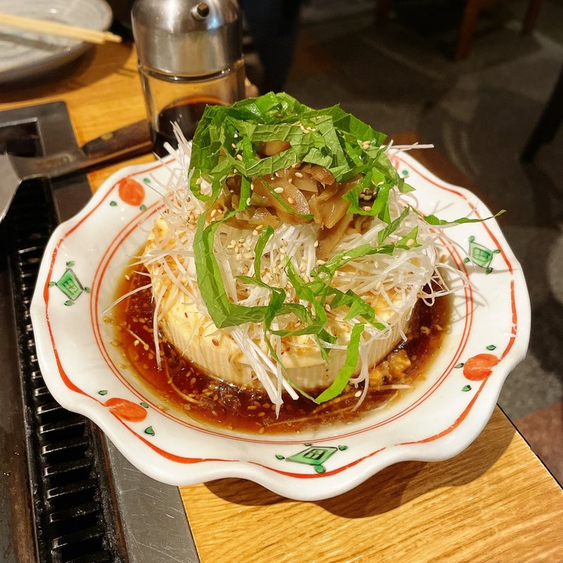 中華風冷奴(お好み焼きロック )