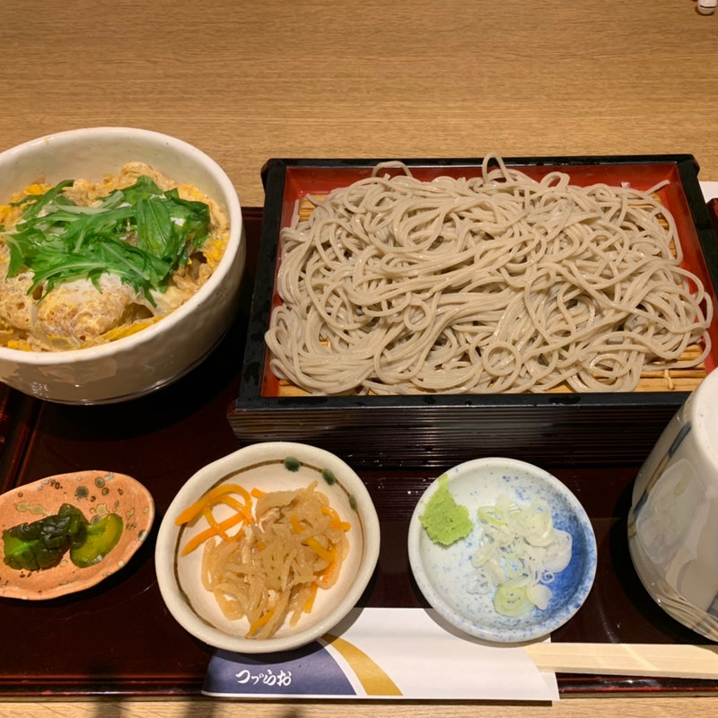 親子丼セット(つゞらお 新百合ヶ丘エルミロード店)