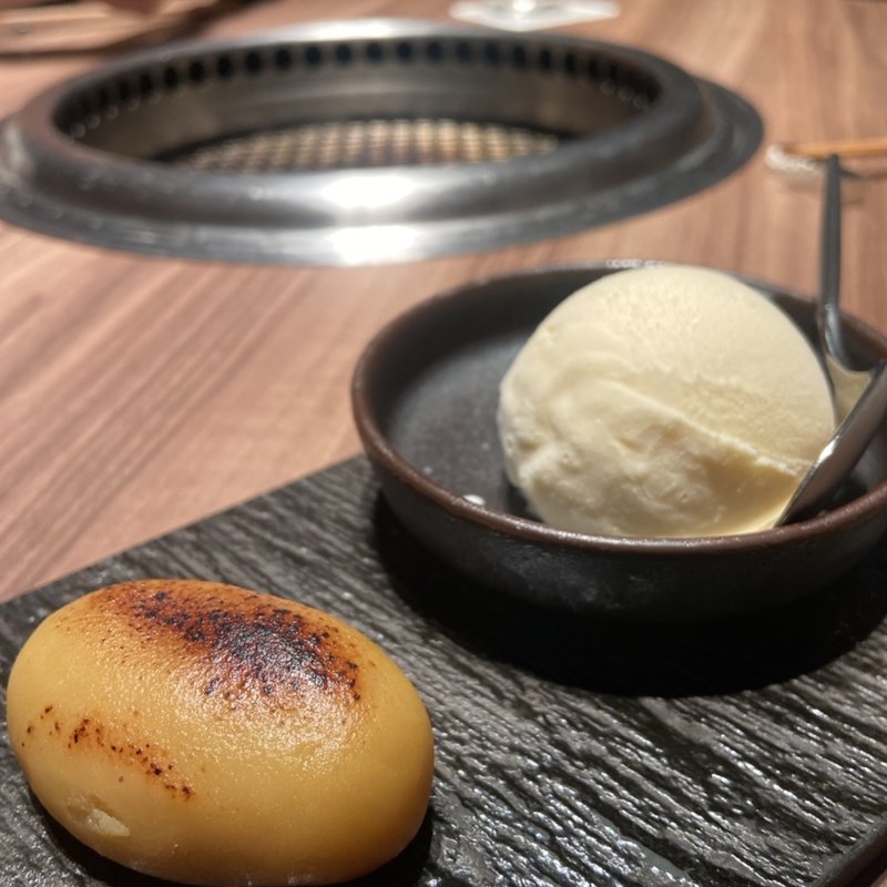 スイートポテト＆バニラアイス(うしごろ 銀座店)