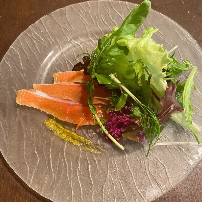 ミニコースの前菜(仙人掌 （サボテン）)