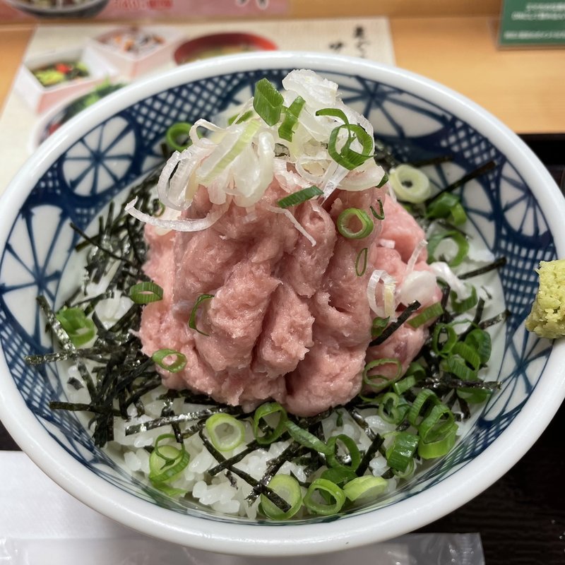 特盛ネギとろ丼(まぐろ市場立川北口店)