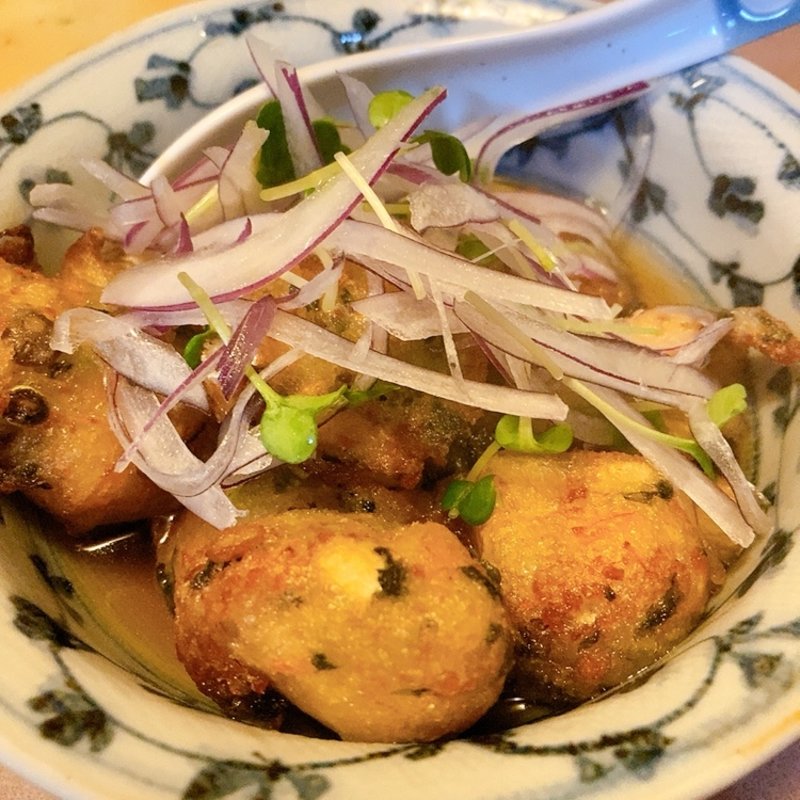 石川県産とろろの揚げ出(和創作 悠生 （ゆうき）)