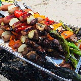 中山牛ランプの串焼き(B・B13BAR （ビー・ビー サーティーン バー）)