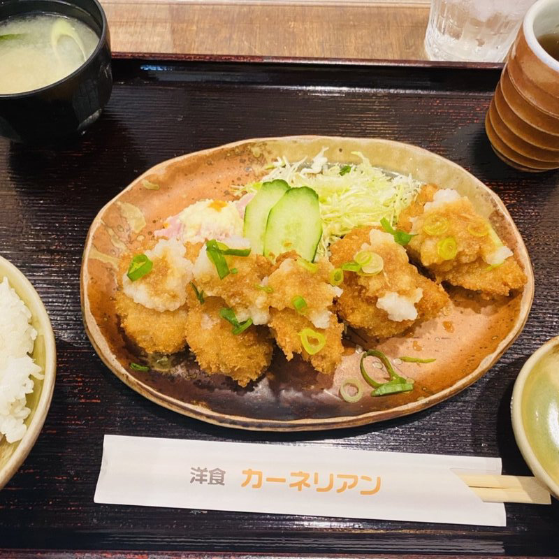 おろし豚ヒレカツ定食(洋食 カーネリアン)