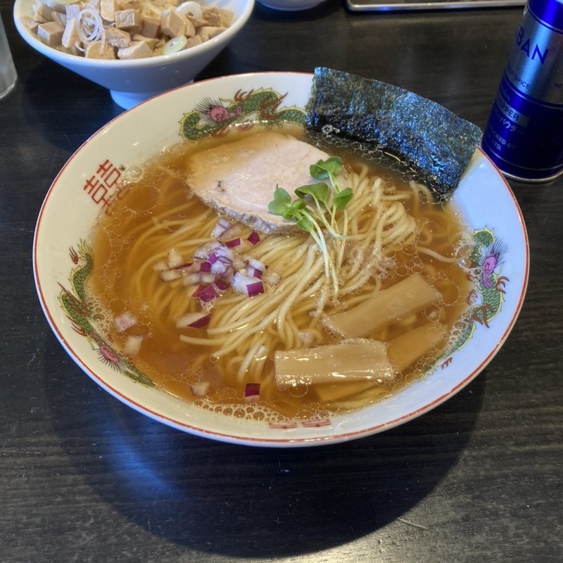 あご出汁生醤油そば(中華そば　いぶき)