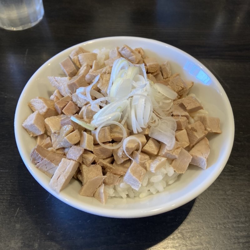 チャーシューご飯(中華そば　いぶき)