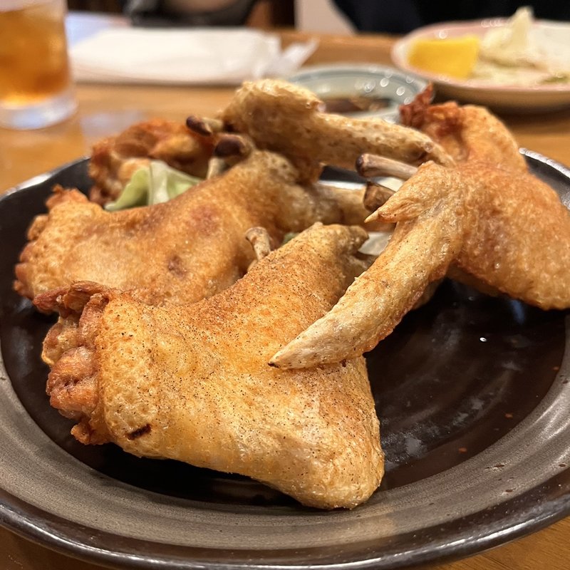 手羽先(餃子のテムジン 平尾店)