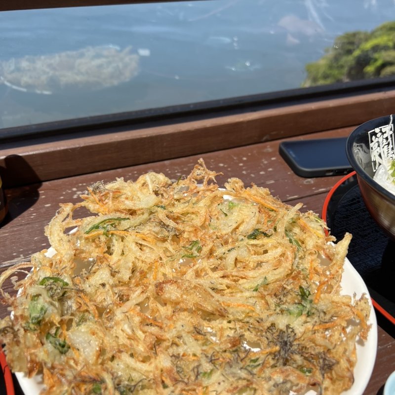 しらすかき揚げ(江之島亭)