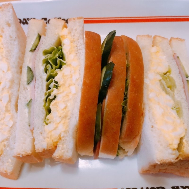 エッグサンド(珈琲所 コメダ珈琲店 川越仲町店)