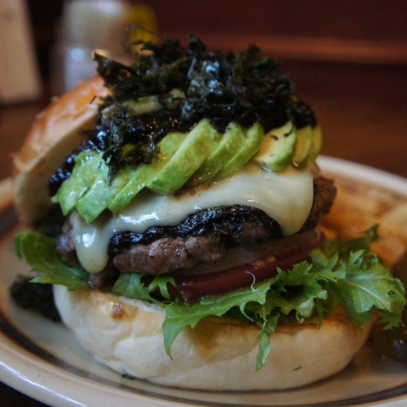 海苔のり♪アボカドバーガー(BOSSA BURGER)
