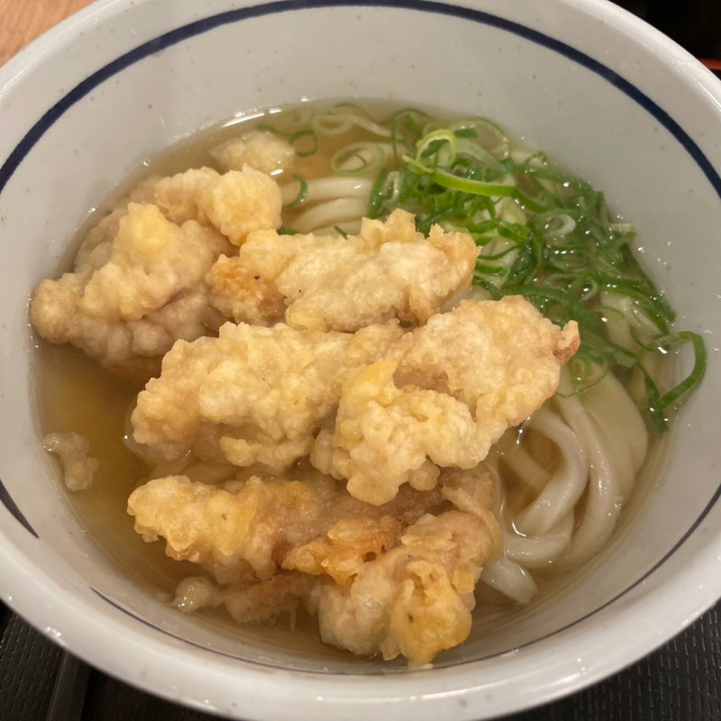 とり天うどん(おにやんま 東品川店 )