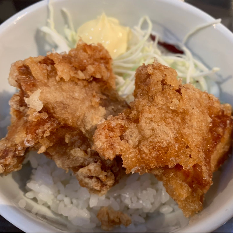 唐揚げミニ丼(豊受食堂(旧元祖札幌や))