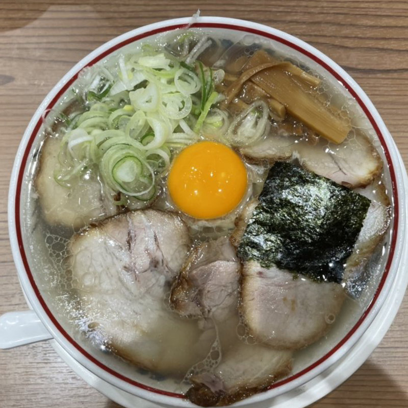 特製中華そば(バラそば屋　川崎アゼリア店)