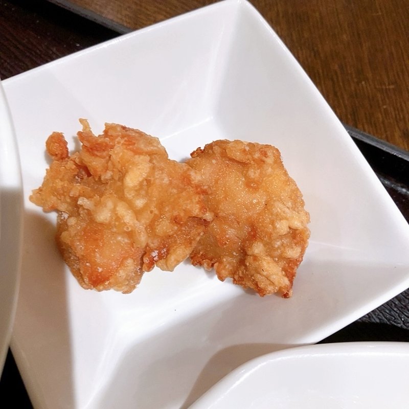 唐揚げ2個（ランチセット）(万豚記 基町クレド・パセーラ店 )