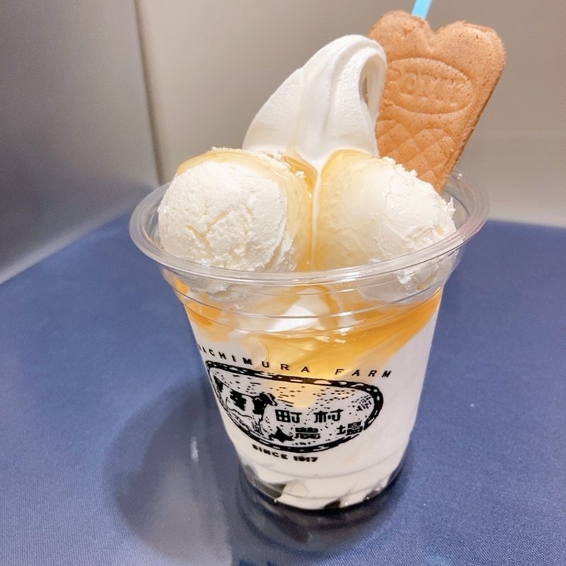 マスカルポーネとクリームチーズのはちみつサンデー(広島そごう（北海道物産展）)