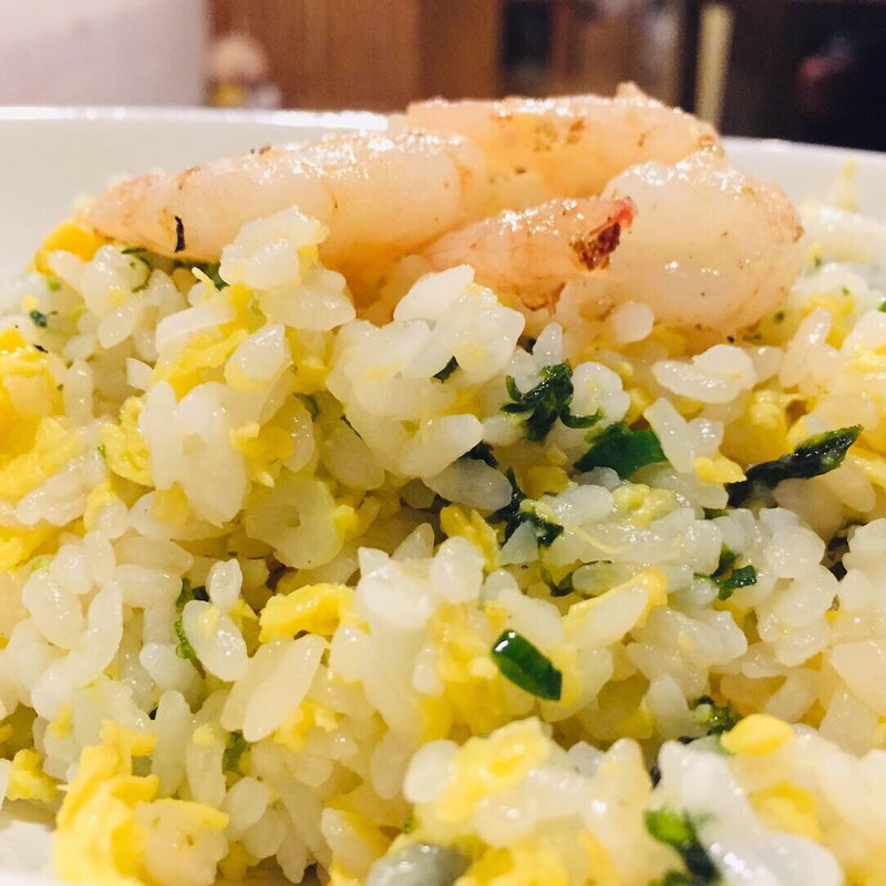 海老と大葉の炒飯(家常菜 博朱)