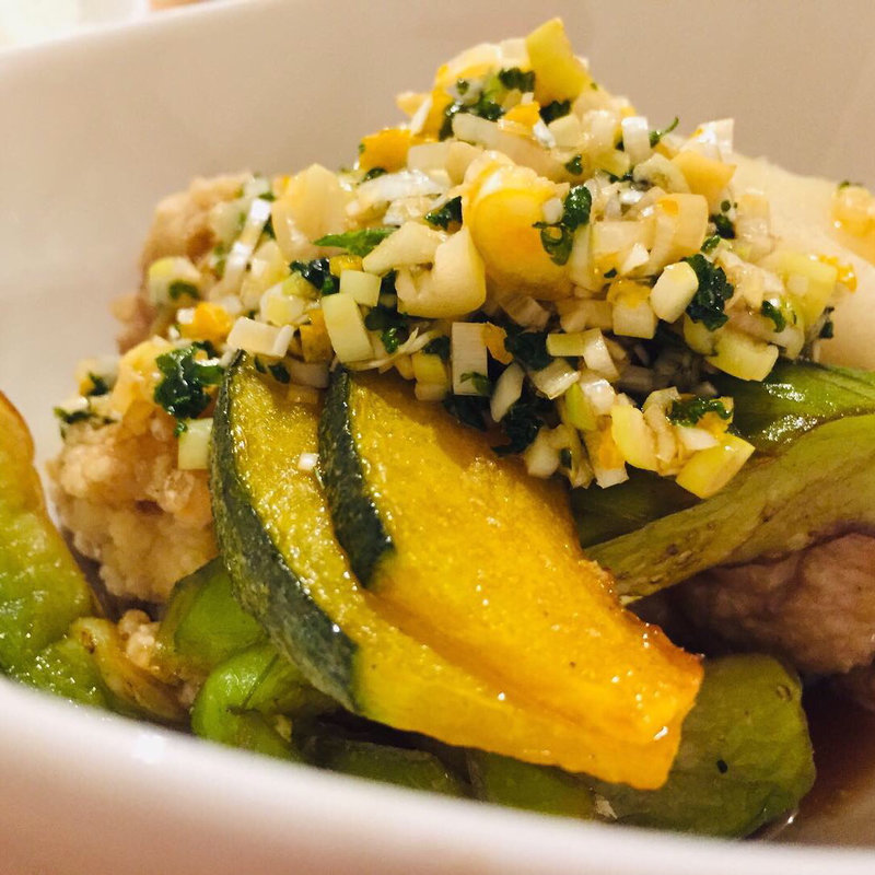 油淋鶏(家常菜 博朱)