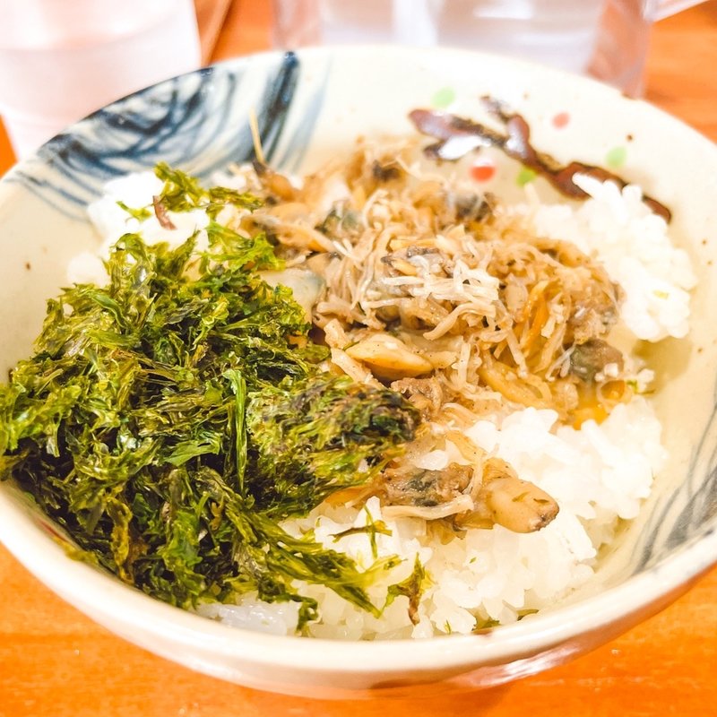 貝ごはん(中華そば 芳（かぐわ）)