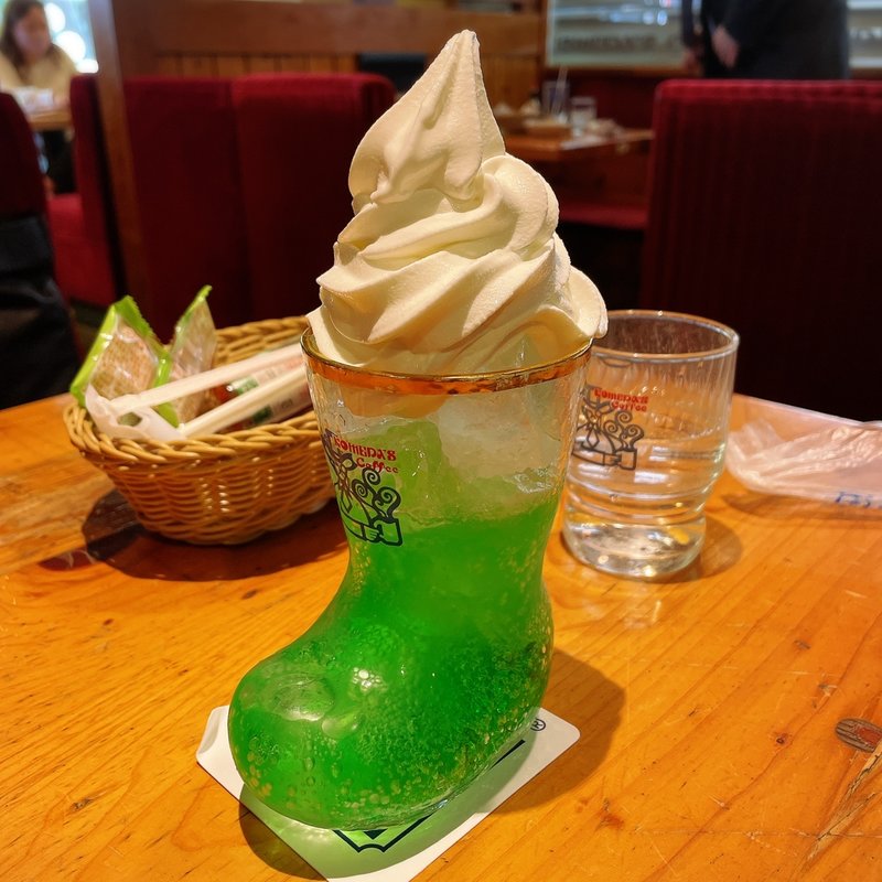 クリームソーダ(コメダ珈琲店 栄・広小路店 )