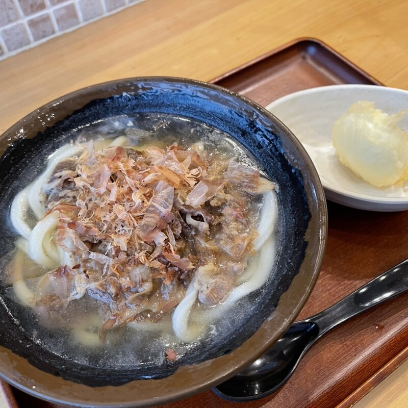 肉うどん（中）（冷）(香川一福　矢場町店)