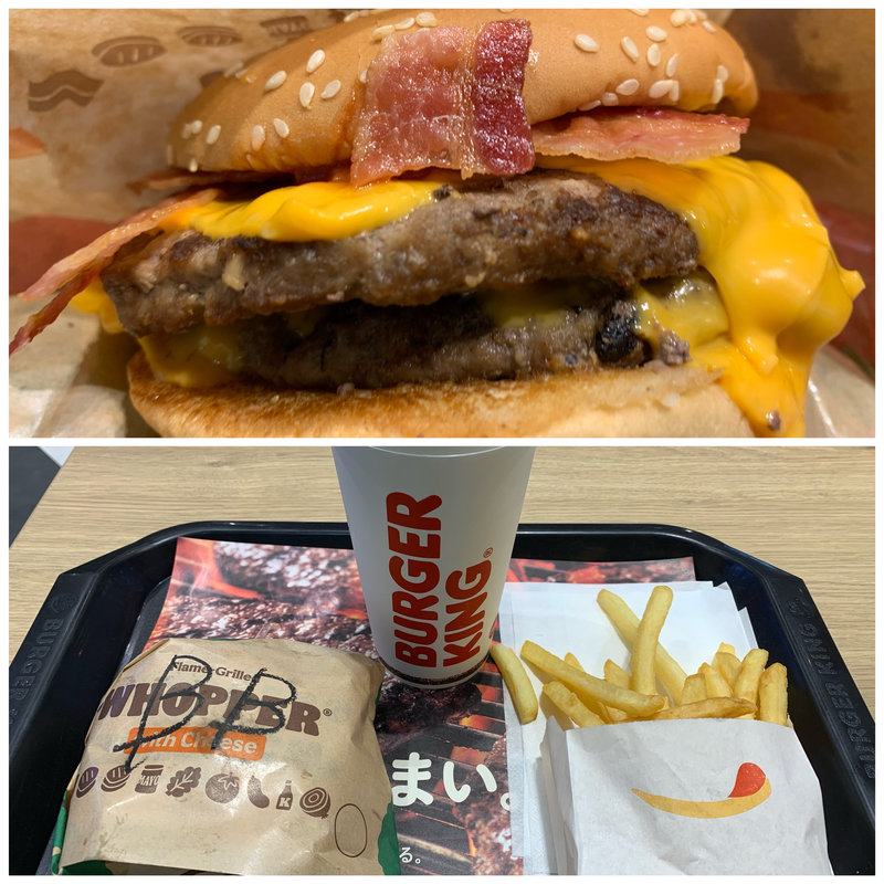 ベーコンブースター　セット(バーガーキング　フルルガーデン八千代店)