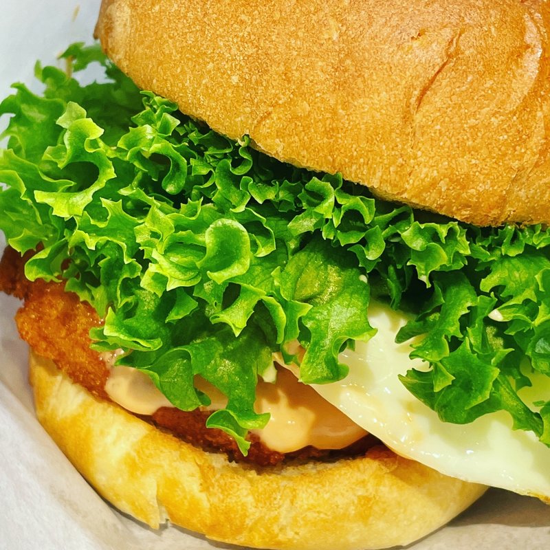 親子バーガー(金のとりから茶屋町店)