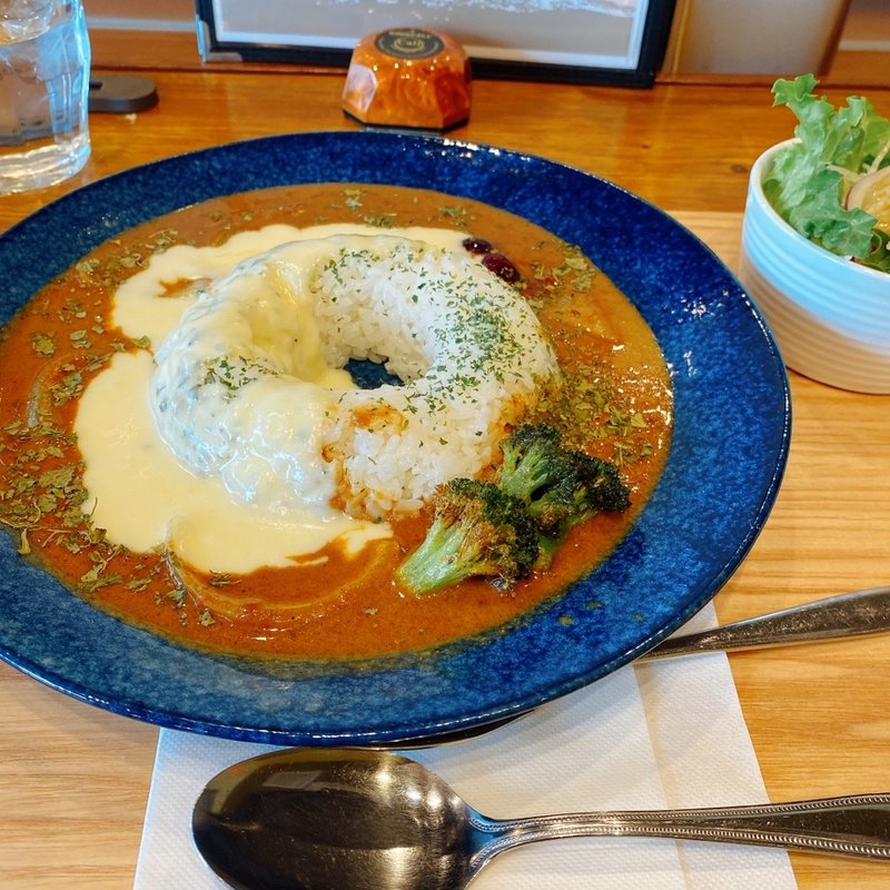 チーズスパイスカレー(カフェ ココマメヤ （CAFE CoCoMAMEYA）)