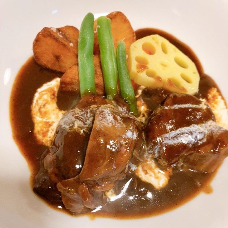 スネ肉の赤ワイン煮(おいちゃんち )