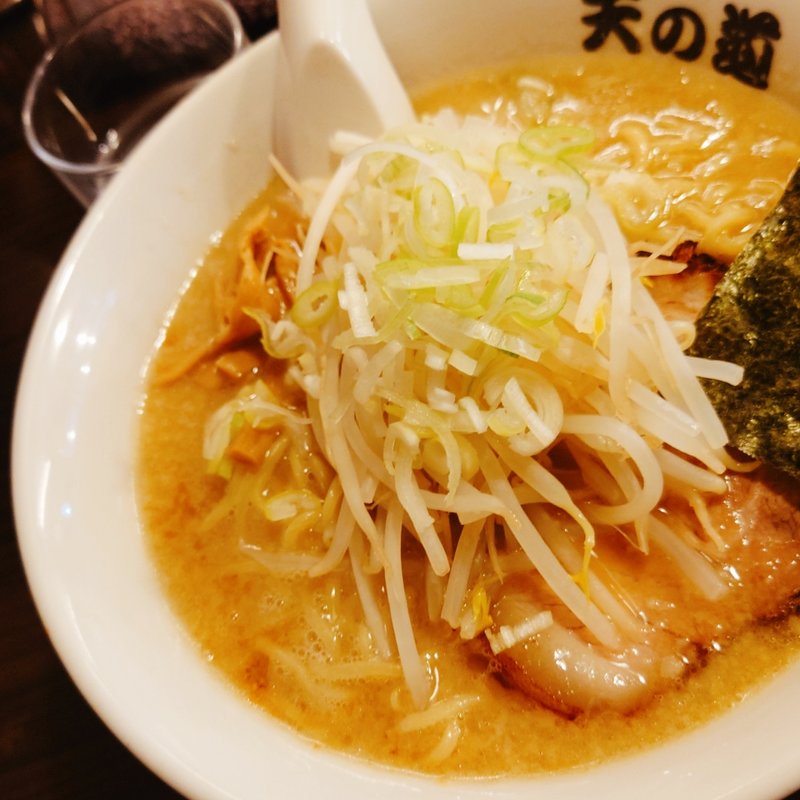 醤油ラーメン　大盛(らーめん天の道)