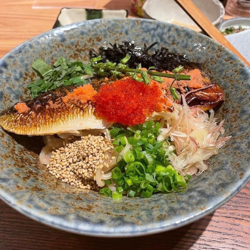 明太鮭のお出汁スパゲティ(東京たらこスパゲティ原宿表参道店)