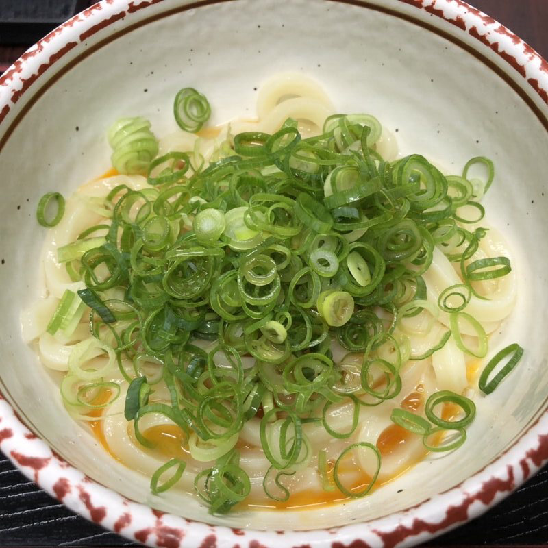 釜玉うどん(日の出製麺所)