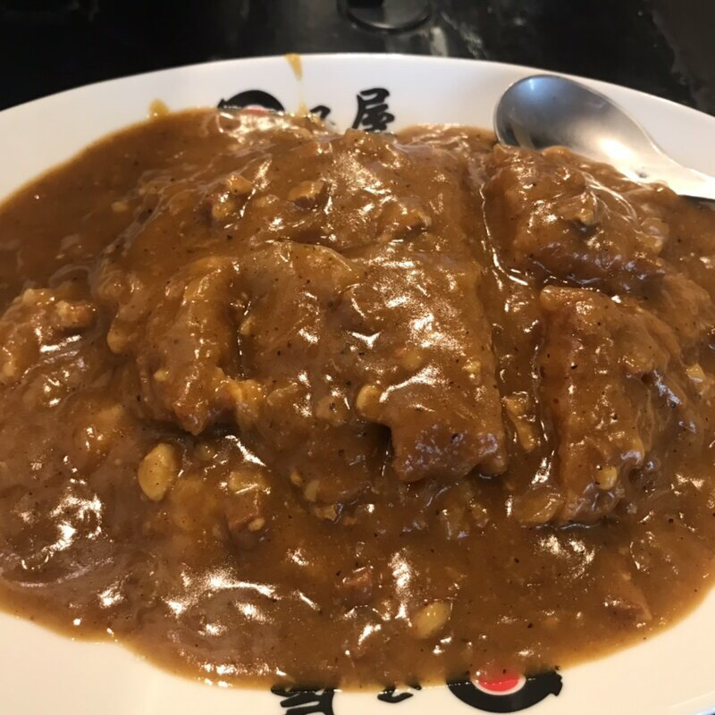 名物カツカレー(日乃屋カレー　横浜日吉店)