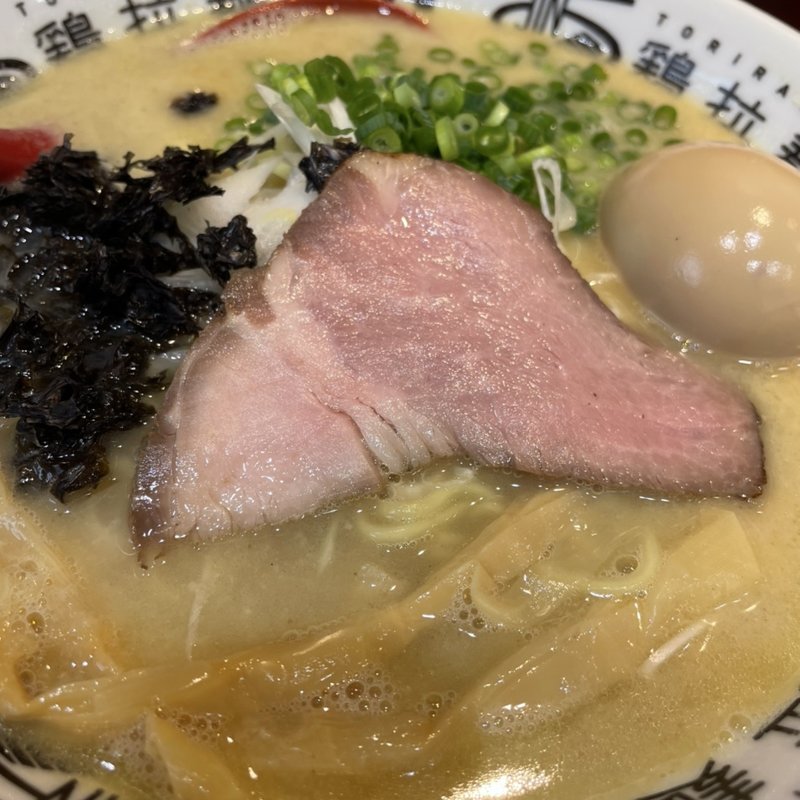 鶏白湯塩拉麺(鶏拉麺JIN)