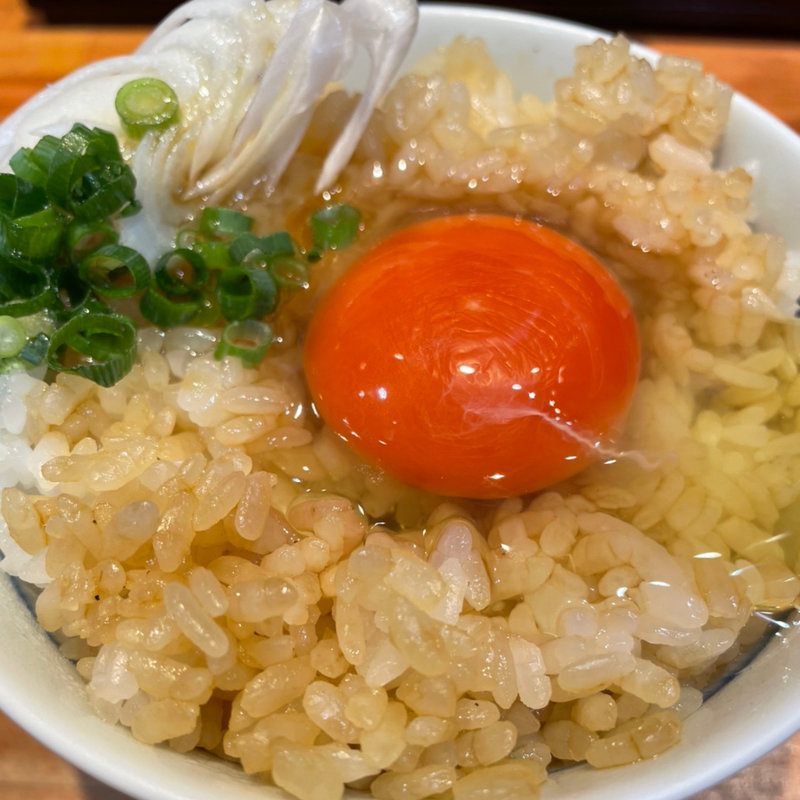 卵ご飯(鶏拉麺JIN)