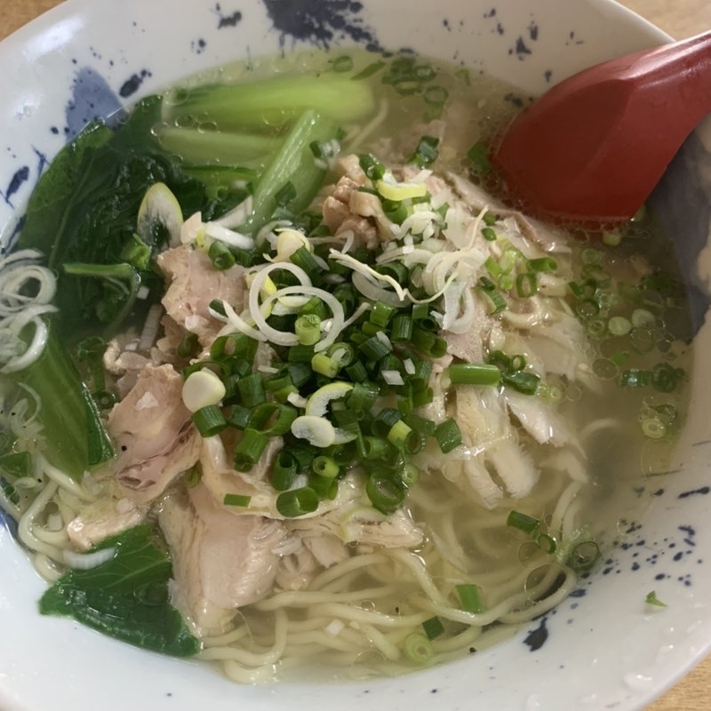 鶏塩ラーメン(松林)