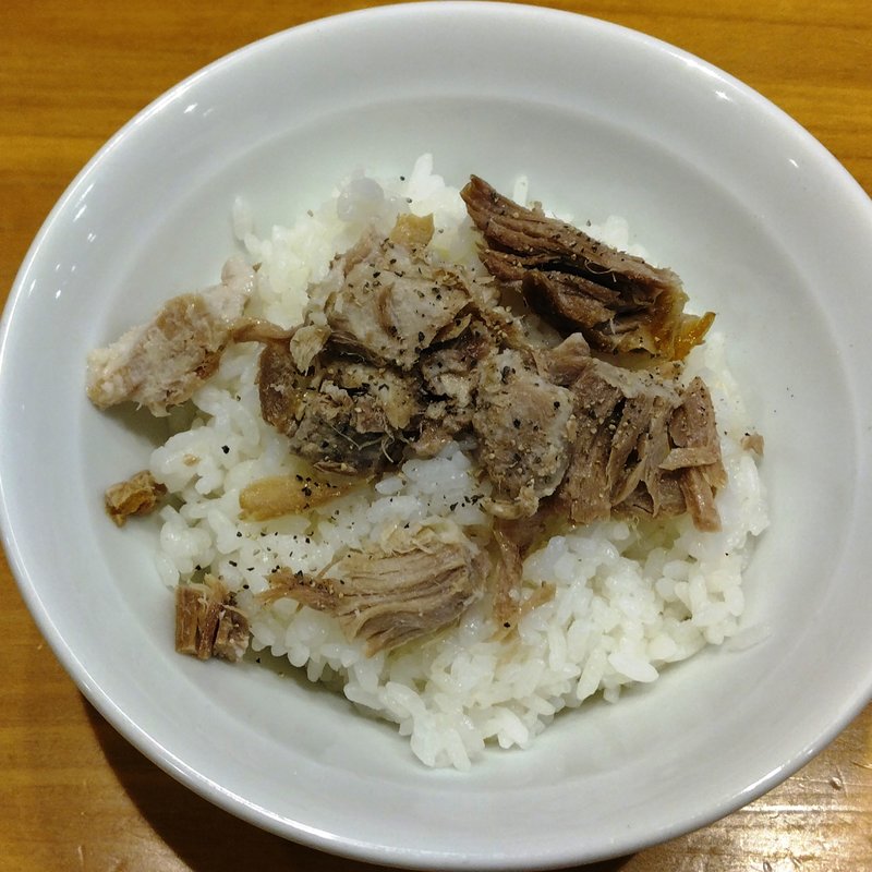 肉こしょうご飯(ラーメンビッグ　国分町本店)