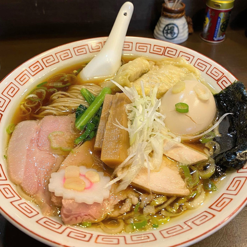 特製そば鶏(醤油)(麺屋 誠栄)
