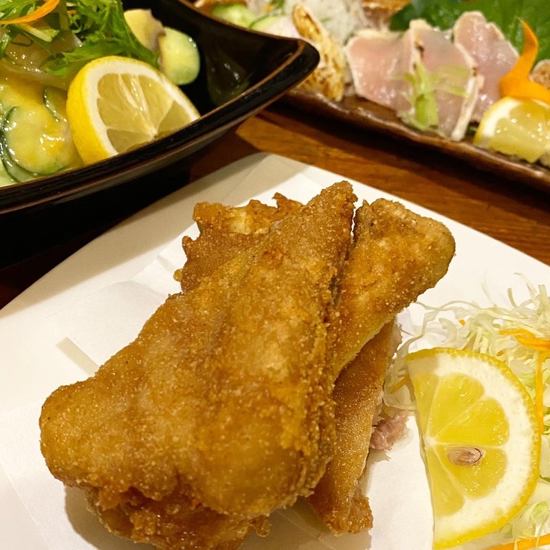 テビチの唐揚げ(居酒屋 天狗 )
