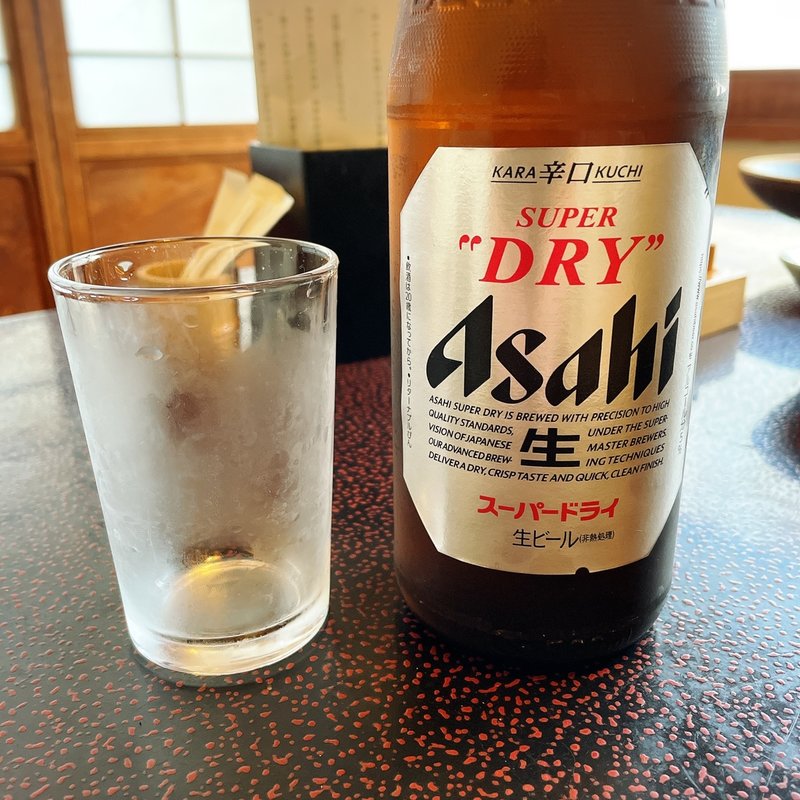 アサヒスーパードライ（瓶）(一鳳 （いちおう）)