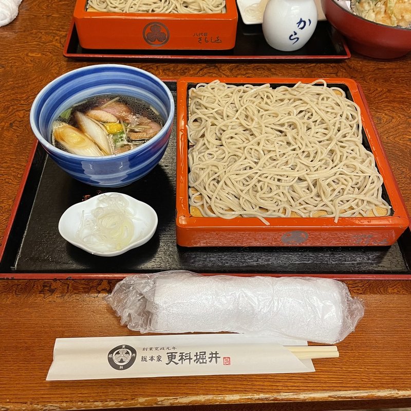 鴨せいろそば(総本家更科堀井 本店 （そうほんけさらしなほりい）)