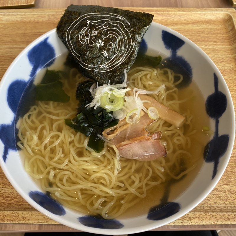 塩ラーメン(道の駅 大谷海岸 （はまなすステーション）)